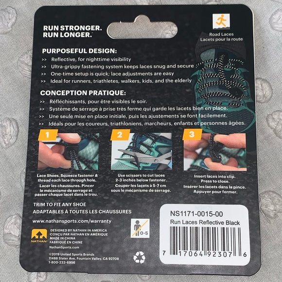 Nathan run lock laces - Picture 3 of 4